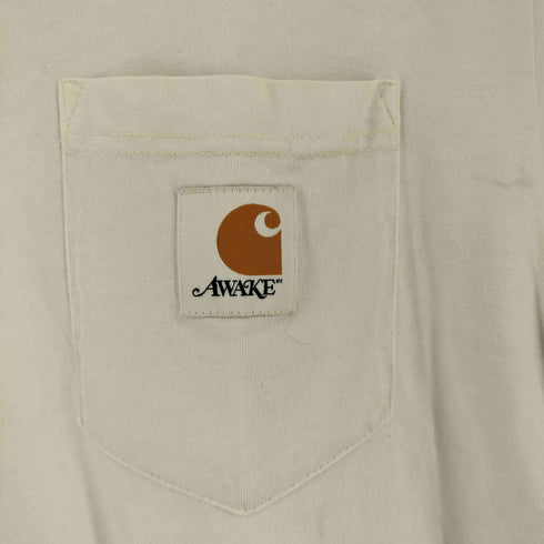 カーハートワークインプログレス Carhartt WIP POCKET T-SHIRT メンズ M
