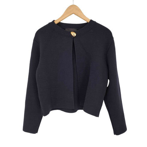 ザラ ZARA シェルモチーフボタン カーディガン レディース import:L
