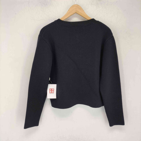 ザラ ZARA シェルモチーフボタン カーディガン レディース import:L