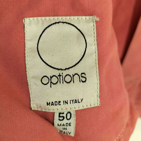 options イタリア製 トラッカージャケット メンズ 50