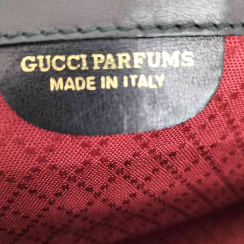 グッチ GUCCI PARFUMUS 70-80S OLD イタリア製 シェリーライン GG キャンバス モノグラム ショルダーバッグ レディース