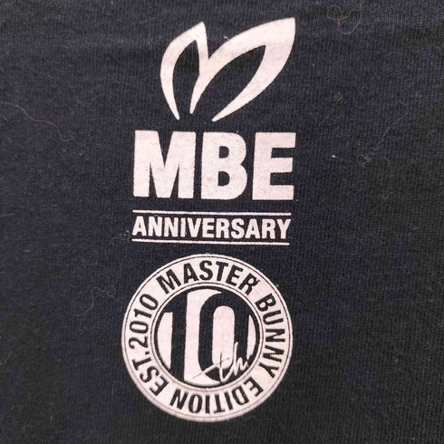 マスターバニーエディション MASTER BUNNY EDITION プリントクルーネックTシャツ メンズ