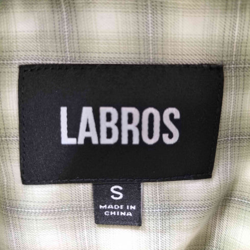 ラブロス LABROS RYAN PLAID SHIRT メンズ JPN:S