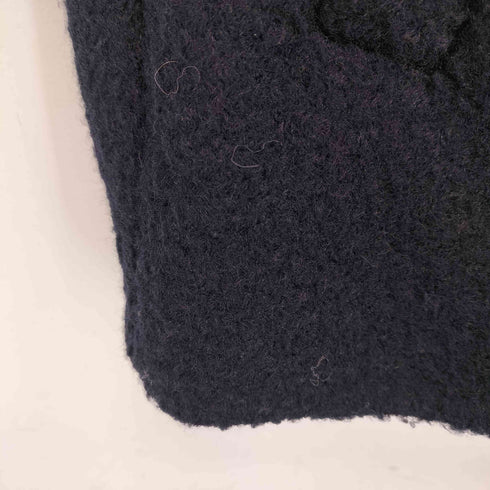 ザラ ZARA フェイクボア ダブルブレスト 金ボタン チェスターコート レディース import:S