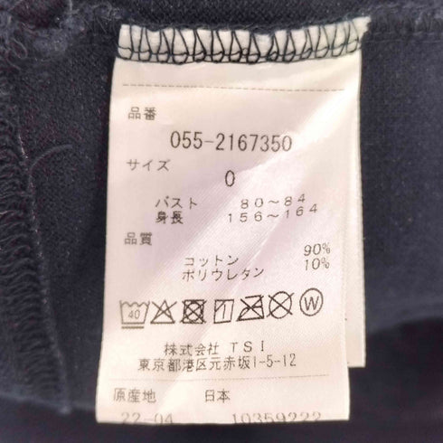パーリーゲイツ PEARLY GATES モックネックカットソー レディース 0