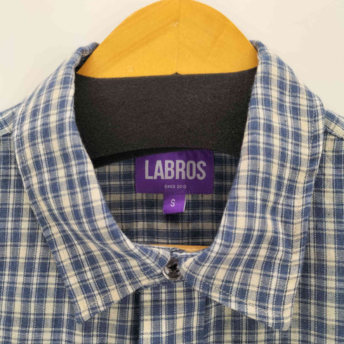 ラブロス LABROS S/Sミニチェックシャツ メンズ JPN:S