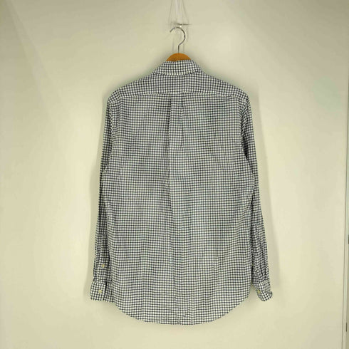 ラルフローレン RALPH LAUREN 現行タグ CLASSIC FIT ポニー刺繍 ボタンダウン チェックシャツ メンズ import:M