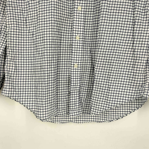 ラルフローレン RALPH LAUREN 現行タグ CLASSIC FIT ポニー刺繍 ボタンダウン チェックシャツ メンズ import:M