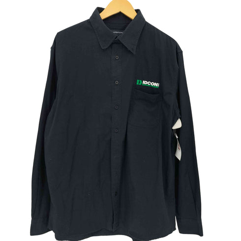 ランズエンド LANDS END 企業ロゴ L/S ワークシャツ メンズ import:L