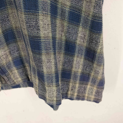 Authentic Resist Clothing 襟コーデュロイ ジップアップ シャツジャケット メンズ import:XXL