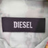 ディーゼル DIESEL 総柄 シルク シアー ワーク シャツ レディース