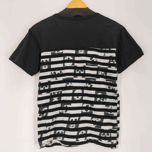 プレイコムデギャルソン PLAY COMME des GARCONS AD2009 スカルボーダークルーネックTシャツ メンズ JPN:M
