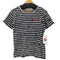プレイコムデギャルソン PLAY COMME des GARCONS AD2009 キャラクタープリントボーダーTシャツ メンズ JPN:M