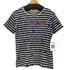 プレイコムデギャルソン PLAY COMME des GARCONS AD2009 キャラクタープリントボーダーTシャツ メンズ JPN:M