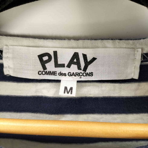 プレイコムデギャルソン PLAY COMME des GARCONS AD2009 キャラクタープリントボーダーTシャツ メンズ JPN:M