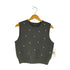 ユナイテッドアローズグリーンレーベルリラクシング UNITED ARROWS green label relaxing ドットビジュー ニット ベスト ―ウォッシャブル― レディース