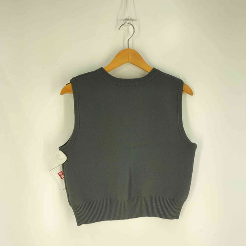 ユナイテッドアローズグリーンレーベルリラクシング UNITED ARROWS green label relaxing ドットビジュー ニット ベスト ―ウォッシャブル― レディース