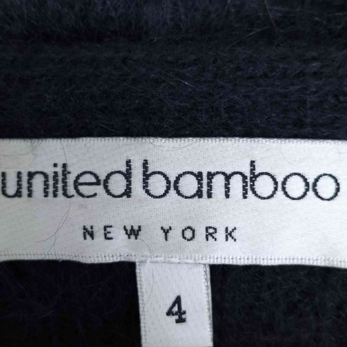 ユナイテッドバンブー united bamboo アルパカ ウール混 モヘアカーディガン メンズ JPN:4