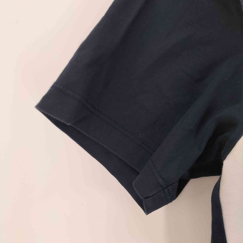 ブラックレーベルクレストブリッジ BLACK LABEL CRESTBRIDGE チェックパッチワーククルーネックTシャツ メンズ import:L