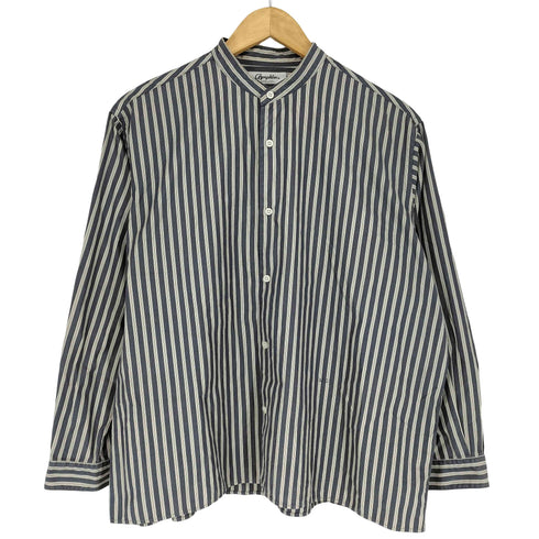 ジムフレックス GYMPHLEX COMBED COTTON バンドカラーシャツ メンズ 14