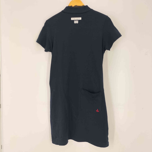 パーリーゲイツ PEARLY GATES モックネック S/S タイトワンピース レディース 0