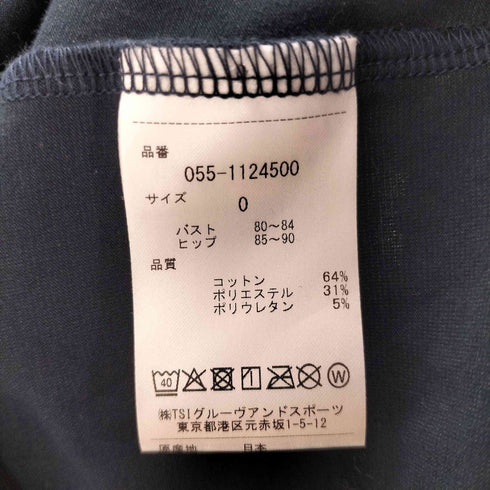 パーリーゲイツ PEARLY GATES モックネック S/S タイトワンピース レディース 0