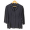 ランバン LANVIN 麻 リネン混 比翼 シャツ ジャケット レディース EUR:42