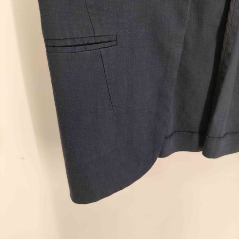 セオリー theory ISITA CECCOTTI ノーカラー リネン ストレッチ ジャケット レディース JPN:2