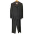 サックスフィフスアベニュー SAKS FIFTH AVENUE ピンストライプ リネン混 4B テーラードジャケット スラックス セットアップ レディース 6