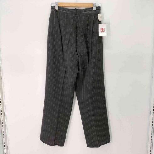 サックスフィフスアベニュー SAKS FIFTH AVENUE ピンストライプ リネン混 4B テーラードジャケット スラックス セットアップ レディース 6