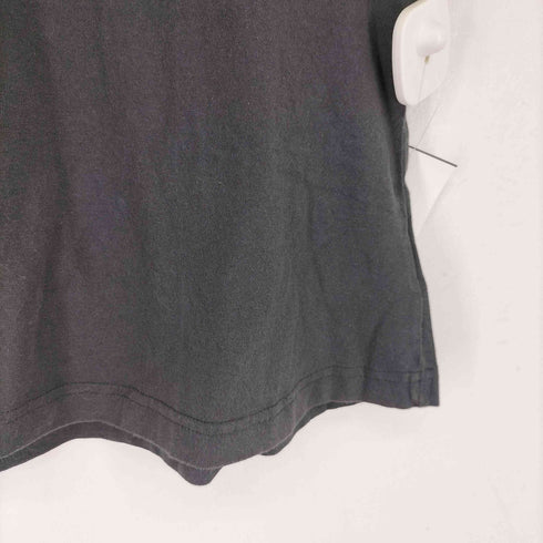 ニコアンド niko and... フロントプリント フリルスリーブ Tシャツ レディース