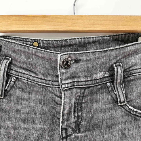 ディーゼル DIESEL MATIC Y2K ローライズ レザーパッチ ダメージ デニム パンツ メンズ W29 L32