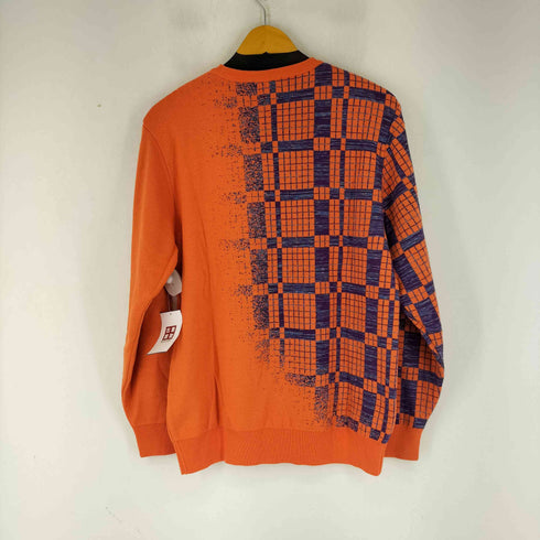 ラバンスポーツ LANVIN SPORT チェック柄 クルーネックセーター レディース JPN:40