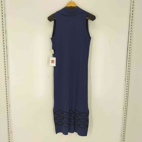 スポーツマックス SPORTMAX イタリア製 プリントノースリーブワンピース レディース