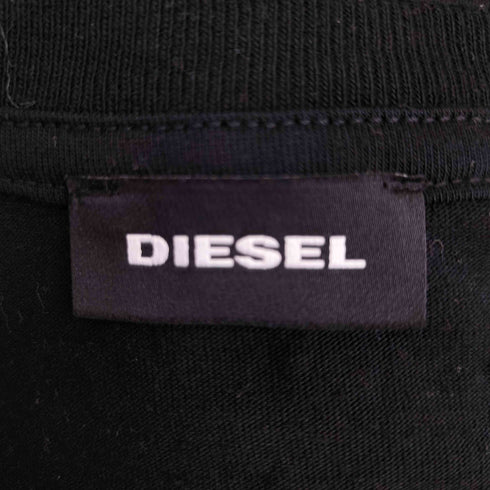 ディーゼル DIESEL リフレクター ロゴプリント S/S Tシャツ メンズ JPN:L