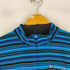 ラバンスポーツ LANVIN SPORT ボーダー ハーフジップ ポロシャツ メンズ US:40