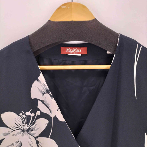 マックスマーラステュディオ MAX MARA STUDIO ボタニカルハイウエストワンピース レディース