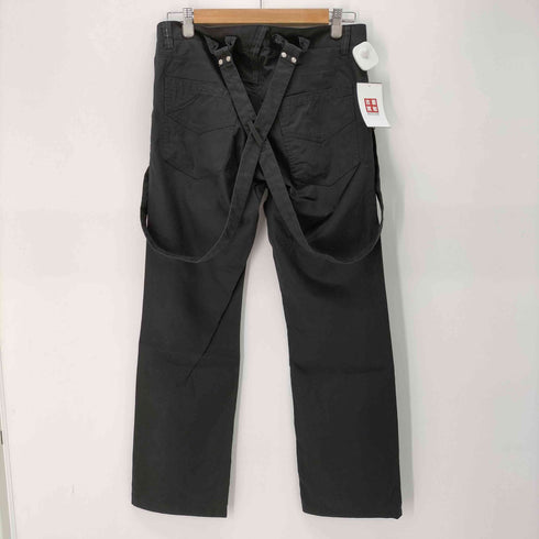 ザディグエヴォルテール ZADIG&VOLTAIRE ジップフライ サスペンダー コットン パンツ レディース TS