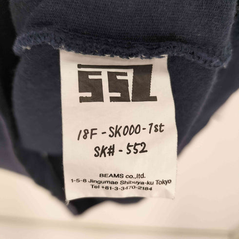 ビームスサーフアンドスケートエスエスゼット SSZ 18AW 18F-SK000-1st ボックスロゴ Tシャツ メンズ import:L