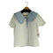 ザラ ZARA フリル襟 ブラウス レディース import:L