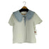 ザラ ZARA フリル襟 ブラウス レディース import:L