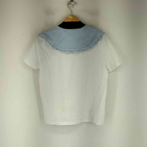 ザラ ZARA フリル襟 ブラウス レディース import:L