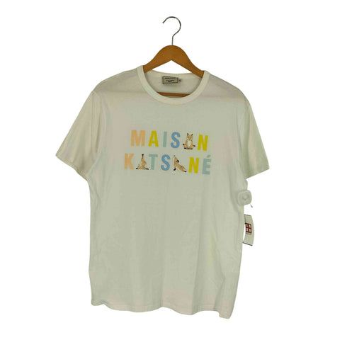 メゾンキツネ MAISON KITSUNE プリントTシャツ メンズ import:M