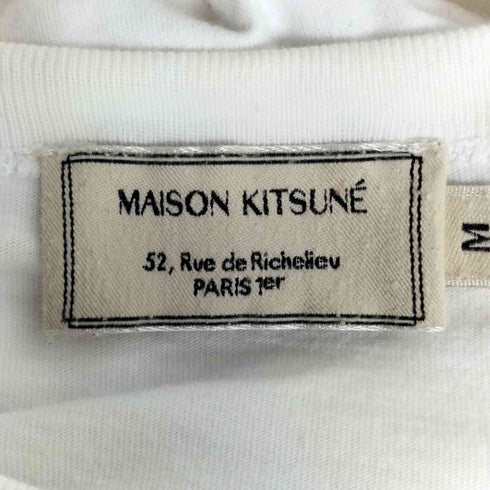 メゾンキツネ MAISON KITSUNE プリントTシャツ メンズ import:M