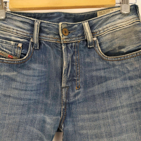 ディーゼル DIESEL ZATINY ブーツカットボタンフライデニムパンツ Y2K レディース 26/30