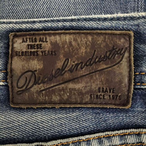 ディーゼル DIESEL ZATINY ブーツカットボタンフライデニムパンツ Y2K レディース 26/30