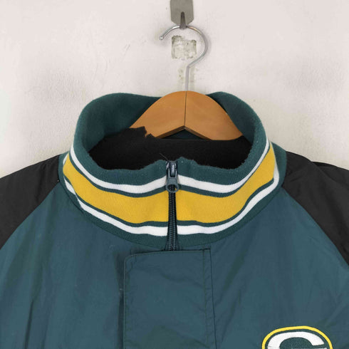 チームアパレル NFL TEAM APPAREL チーム刺繍 ハーフジップ ナイロンプルオーバージャケット メンズ JPN:M