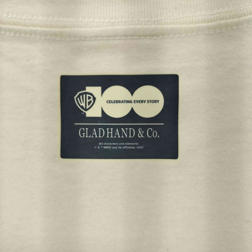 グラッドハンド GLADHAND WARNER BROS 100TH -S/S T-SHIRTS プリント クルーネックTシャツ メンズ JPN:S