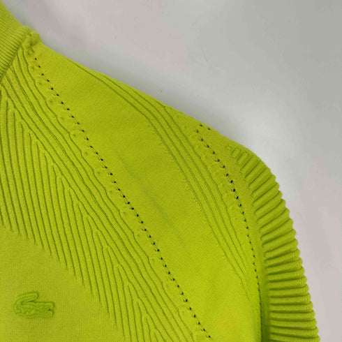 ラコステ LACOSTE ハイネック ハーフジップ ニット レディース JPN:38