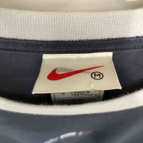 ナイキ NIKE 00s Y2K スウッシュ ワッペン L/S Tシャツ ロンT ピチ メンズ JPN:M